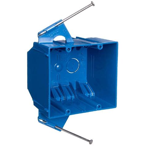 portable duplex junction box|shallow 2 gang outlet box.